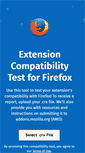 Mobile Screenshot of extensiontest.com