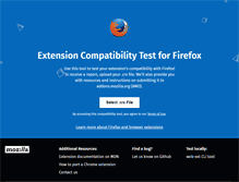 Tablet Screenshot of extensiontest.com